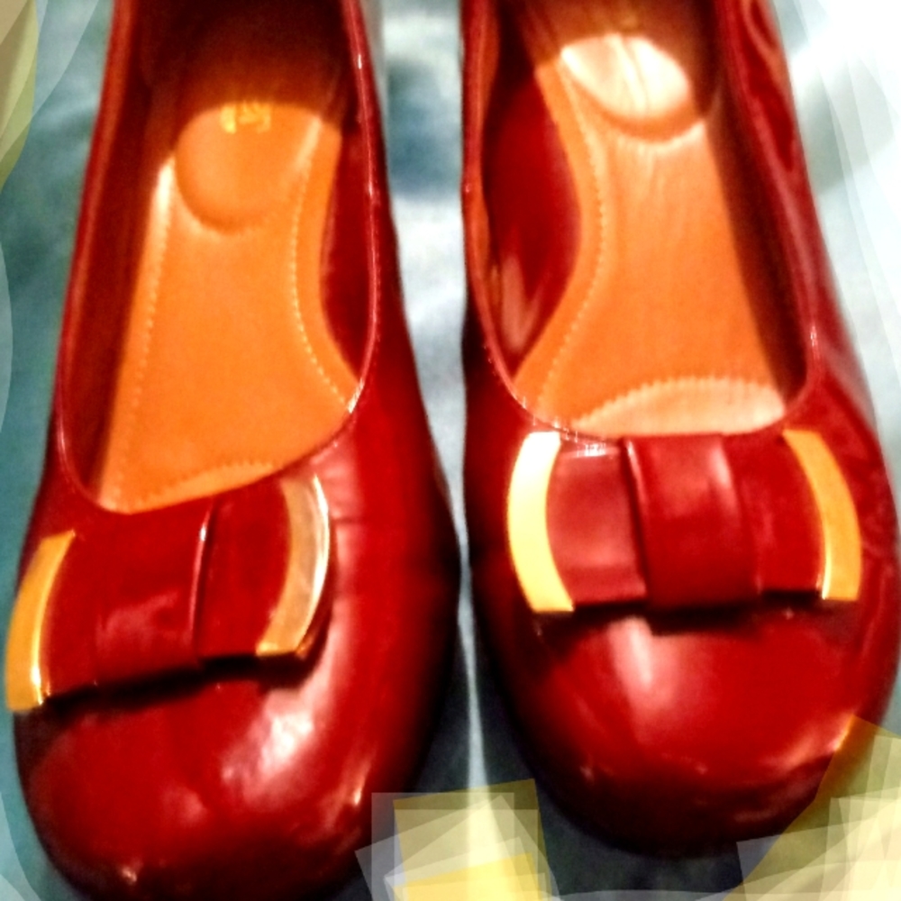 Hotter woman's shoes buckle look w heel